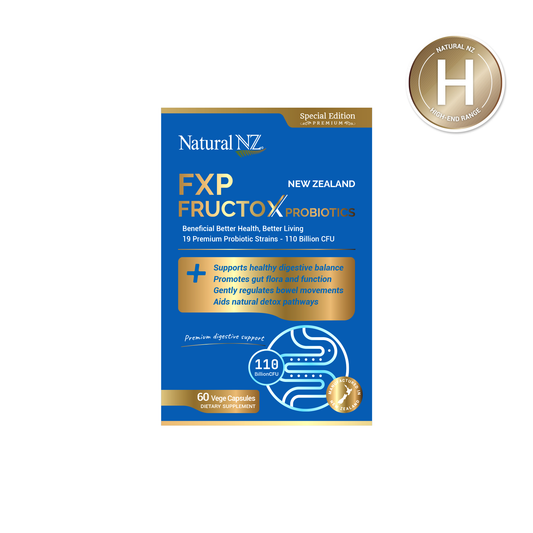 Natural NZ Fructo X Probiotics 40B 60 Vege Caps