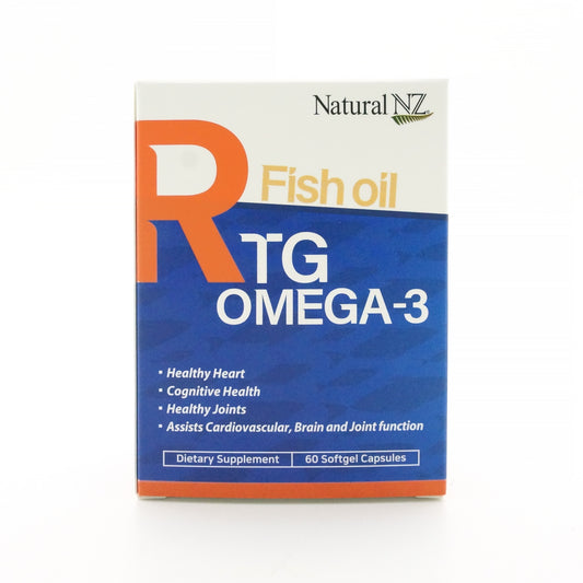 RTG Omega-3 Fish Oil 60 Capsules
